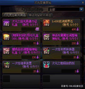 dnf公益服发布网新CP装备解析，四点改动成关键，9个神器符文毕业变难1029
